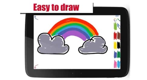 تطبيق doodle لتعلم الرسم للأطفال