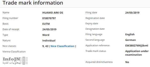 العلامة التجارية Huawei ARK OS