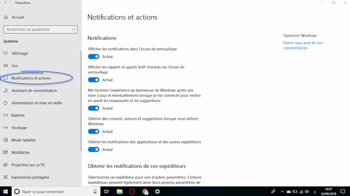 منع إعلانات Windows 10 التي تظهر أسفل يمين الشاشة