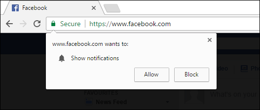 إعلانات Windows 10 Push notification