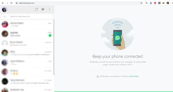 Comment utiliser Whatsapp Web sur un navigateur