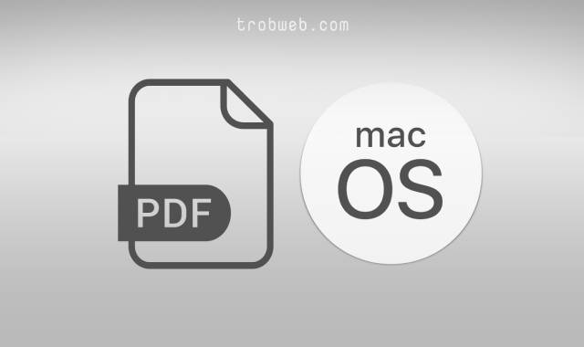 Imprimer des documents au format PDF sur Mac