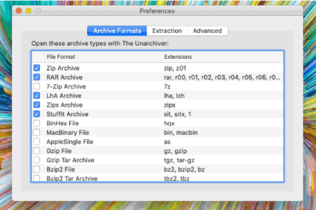 Le Unarchiver pour compresser et décompresser des fichiers sur Mac