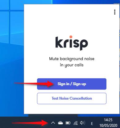 إزالة صوت الخلفية في المكالمات على الكمبيوتر عبر Krisp