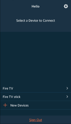 ربط تطبيق Fire tv مع جهاز التلفاز
