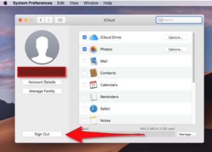 Correction d'iCloud demandant le mot de passe sur Mac