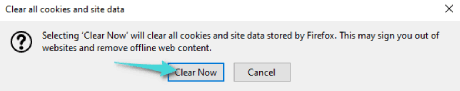 Effacez le cache et les cookies de Mozilla Firefox sur votre ordinateur