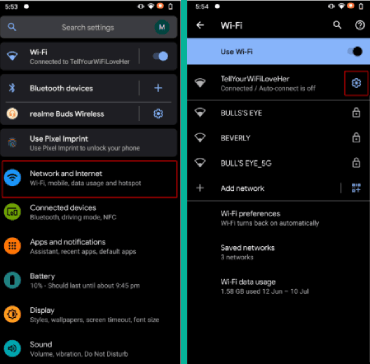 Désactiver la connexion automatique aux réseaux wifi sur Android