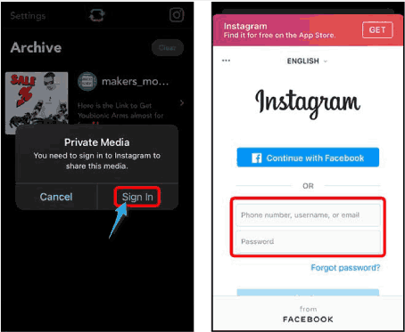 Téléchargez la vidéo Instagram pour iPhone via une application Repost