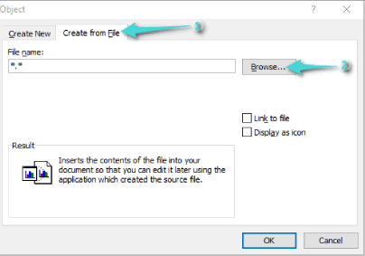 Insérer un fichier PDF dans Microsoft Word