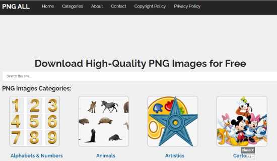 Meilleur site pour télécharger des images PNG