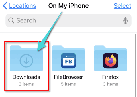 Comment trouver des fichiers téléchargés sur iPhone et iPad