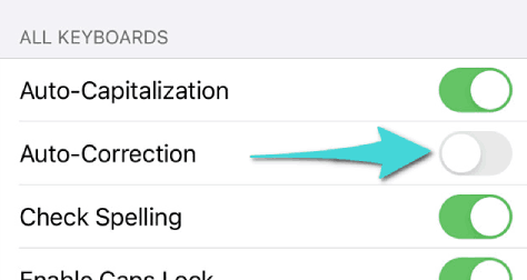 Comment désactiver la correction automatique sur iPhone et iPad