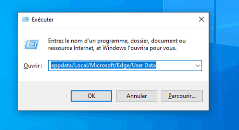 Supprimer le profil utilisateur par défaut pour Microsoft Edge