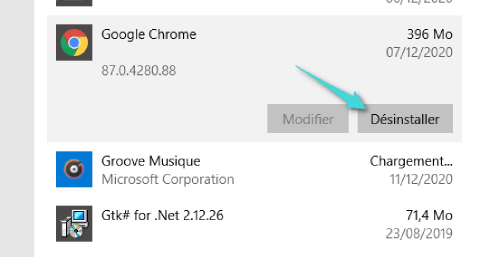 Résoudre le problème de ne pas ouvrir Google Chrome dans Windows 10