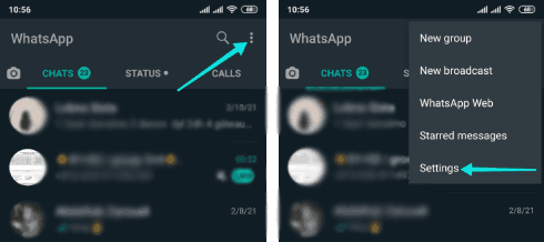 Comment supprimer un compte Whatsapp sur Android