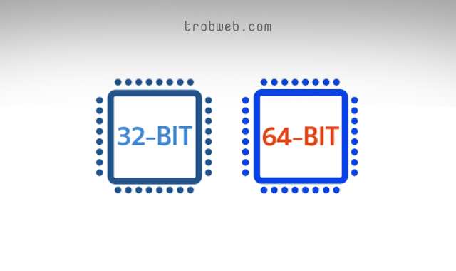 الفرق بين نظام ويندوز 64 bit و32 bit