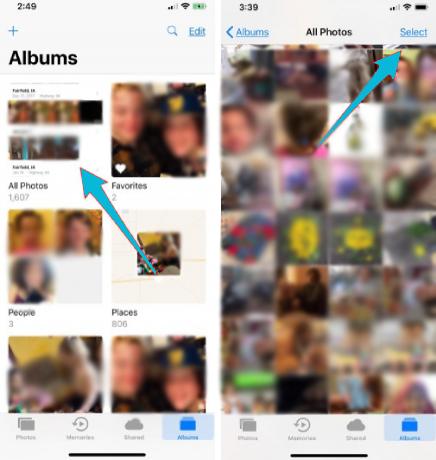 Comment supprimer toutes les photos de l'iPhone en une seule fois via l'application Photos