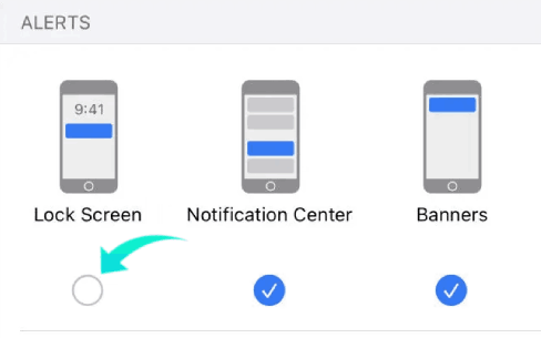 Masquer les notifications de n'importe quelle application depuis l'écran de verrouillage de l'iPhone