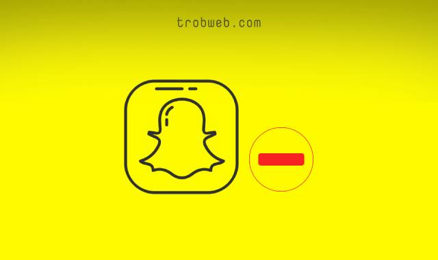 Supprimer temporairement le compte Snapchat