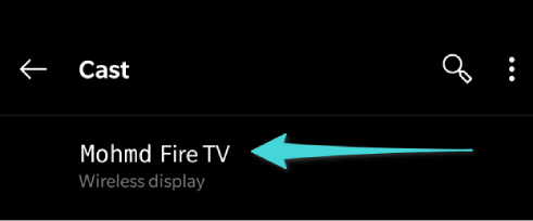 كيفية عكس شاشة الاندرويد على Amazon Fire TV