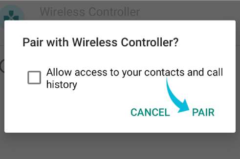 Connectez le contrôleur PS5 à Android