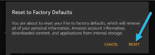 إعادة تعيين Amazon Fire Tablet إلى إعدادات المصنع