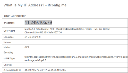 Détecter votre adresse IP externe