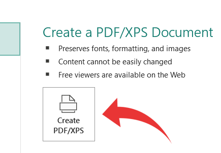 Convertir le fichier .pub en PDF