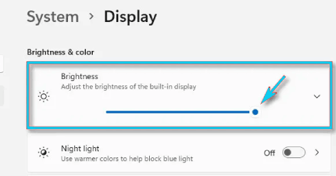 Comment changer la luminosité de l'écran sur Windows 11