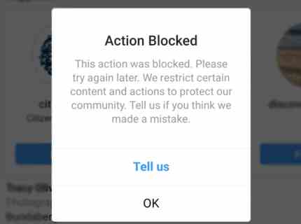 Comment résoudre bloquer de abonné sur instagram