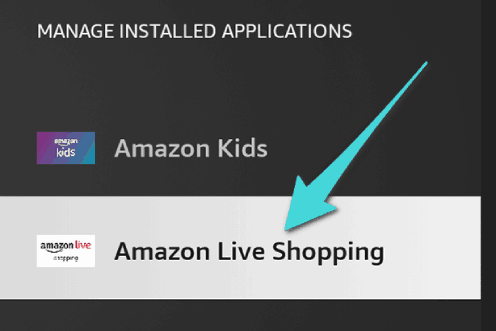 Effacer le cache de l'application sur Amazon Fire TV
