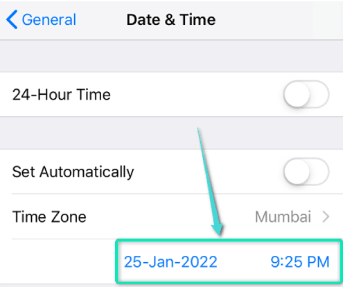 Comment changer manuellement l'heure et la date sur iPhone