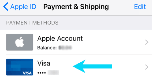 Comment supprimer le mode de paiement sur l'iPhone
