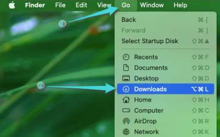 Rechercher des fichiers téléchargés sur Mac