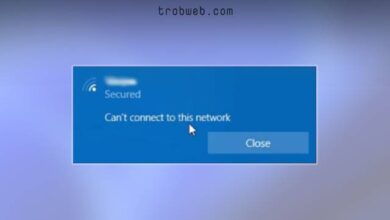 Résoudre le problème qui ne peut pas se connecter à ce réseau sous Windows