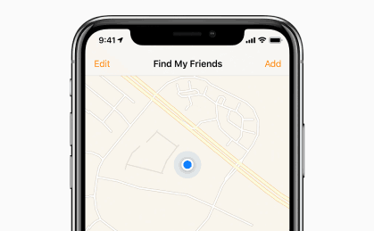 تطبيق Find My Friends