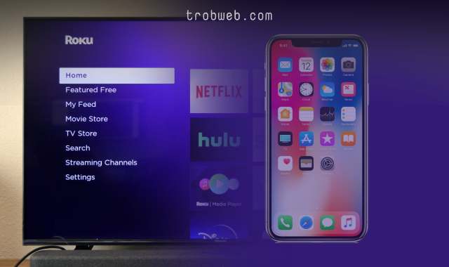 Affichez l'écran de votre iPhone ou iPad à la télévision Roku