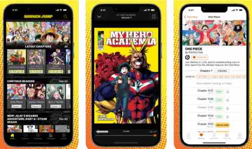 Appliquer Shonen Jump Manga & Comics
