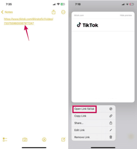 Ouvrez les liens TikTok sur iPhone avec une solution simple